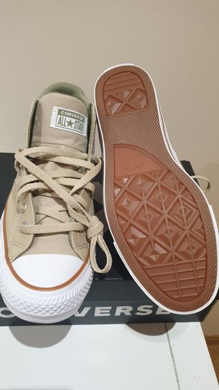 Converse Semibota Beige Talla 43