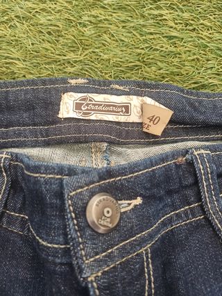 Jeans rotos mujer | Azul oscuro