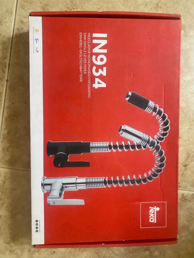 Grifo Teka IN934 - Monomando Negro