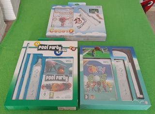 NUEVO:Juego Multilingüe wii-U Pool Party+accesorio