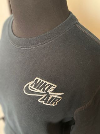 Sudadera Nike Air vintage negra - M