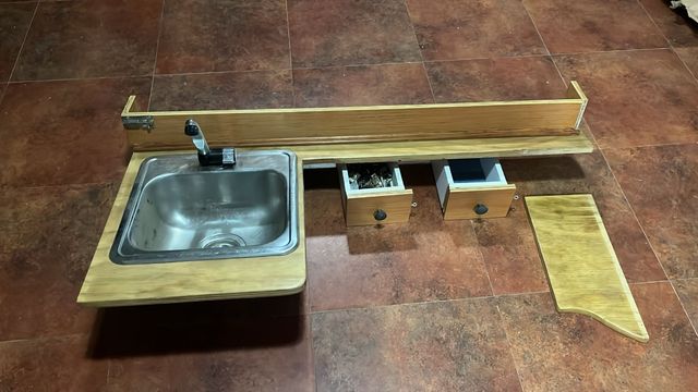 Encimera camper - Cocina móvil