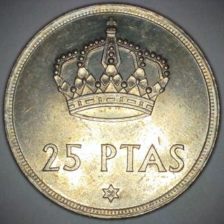 25 Pesetas España 1975 *80