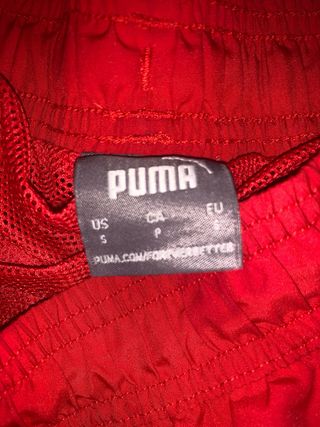 Bañador Puma rojo talla S