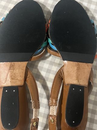 Sandalias Gucci Vintage Multicolor 37