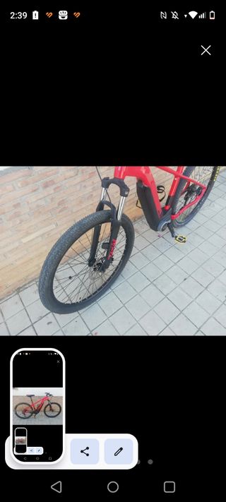 solo esta semana 1200 euros Bicicleta eléctrica Or