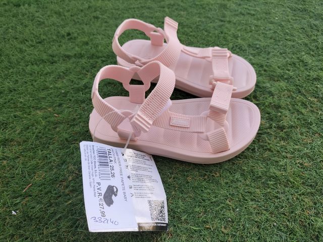 Sandalias Raider niña rosa talla 25/26