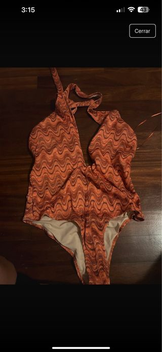Bañador Zara naranja - nuevo