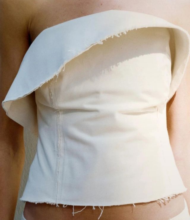 Top Zara Asimétrico 