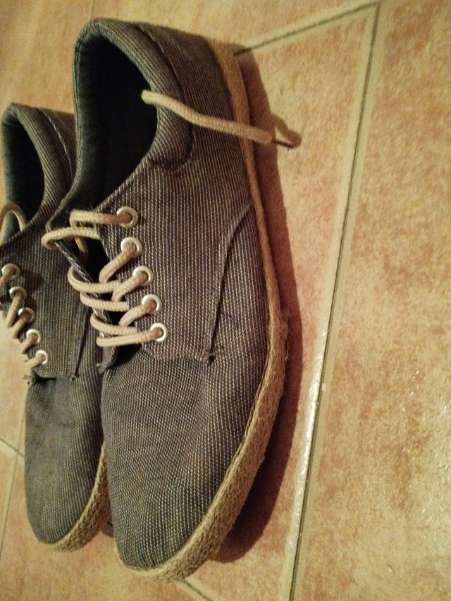 Zapatillas grises hombre talla 45