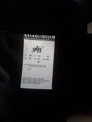 Top nero Claudia Gil con strass