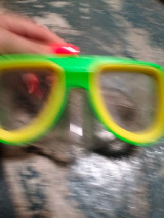 Maschera subacquea nuova