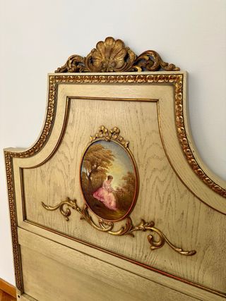 Cabeceros antiguos con pan de oro 90cm