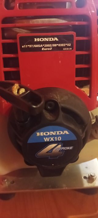 Motobomba Honda WX10  gasolina
