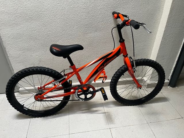 bicicleta cslifornia 20 pulgadas niño.
