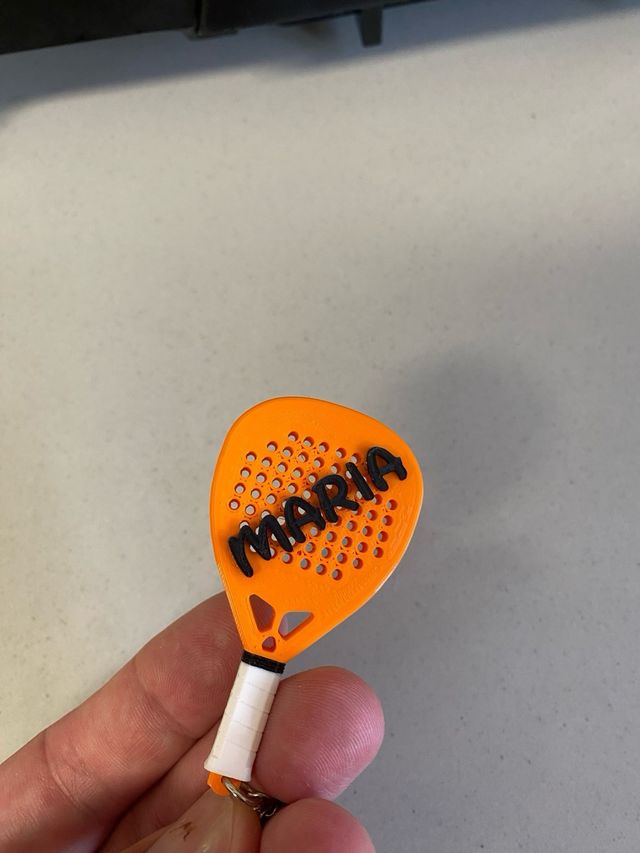 Llavero pala padel