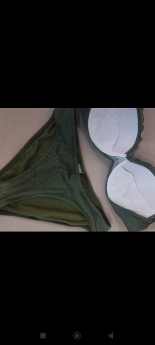 Costume mare verde oliva