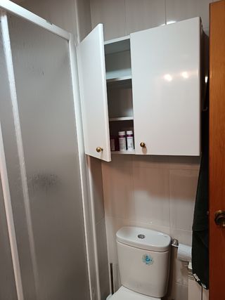 Armario baño blanco - 2 puertas