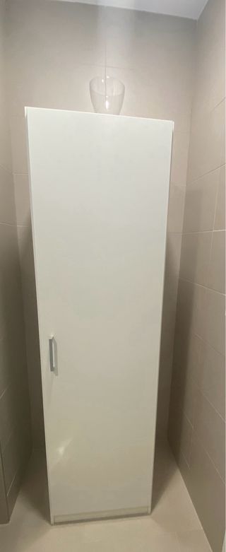 Armario baño blanco - columna 50x50x176