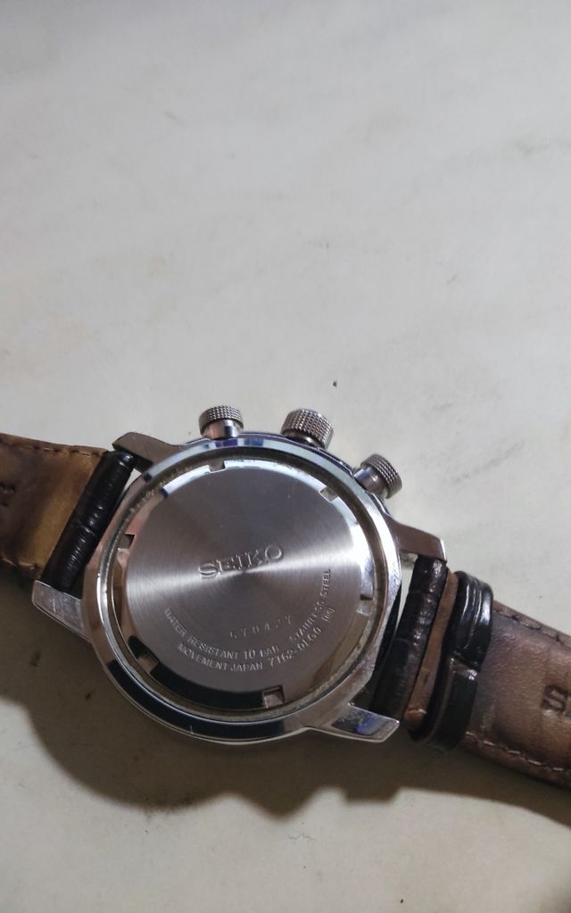 Reloj Seiko Cronógrafo - 100m