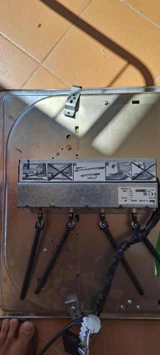 Placa vitrocerámica Teka 4 fuegos