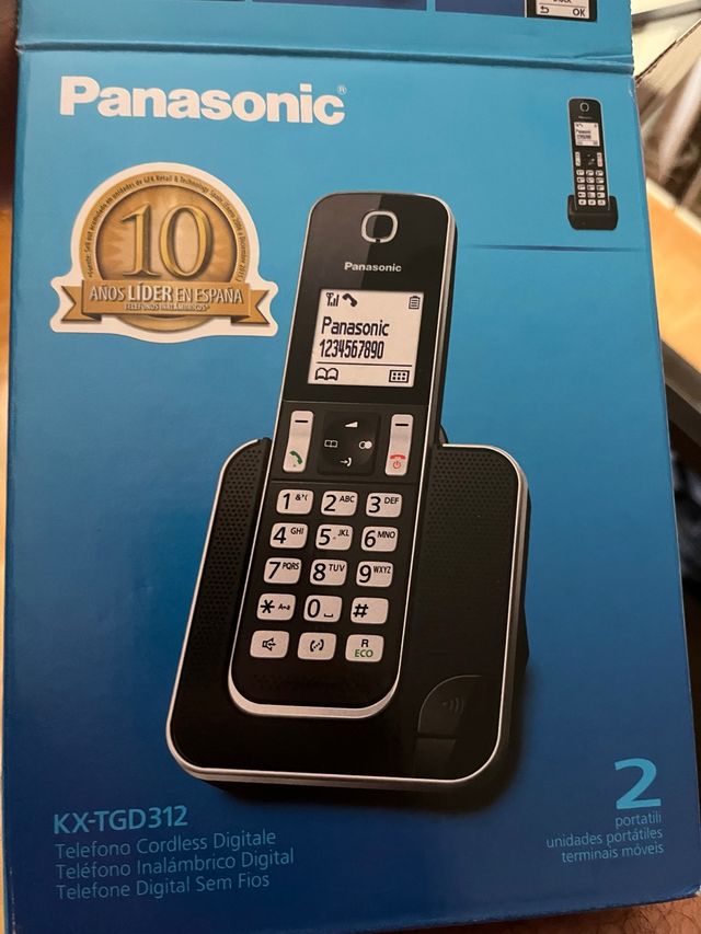 Panasonic KX-TGD312 Teléfono inalámbrico