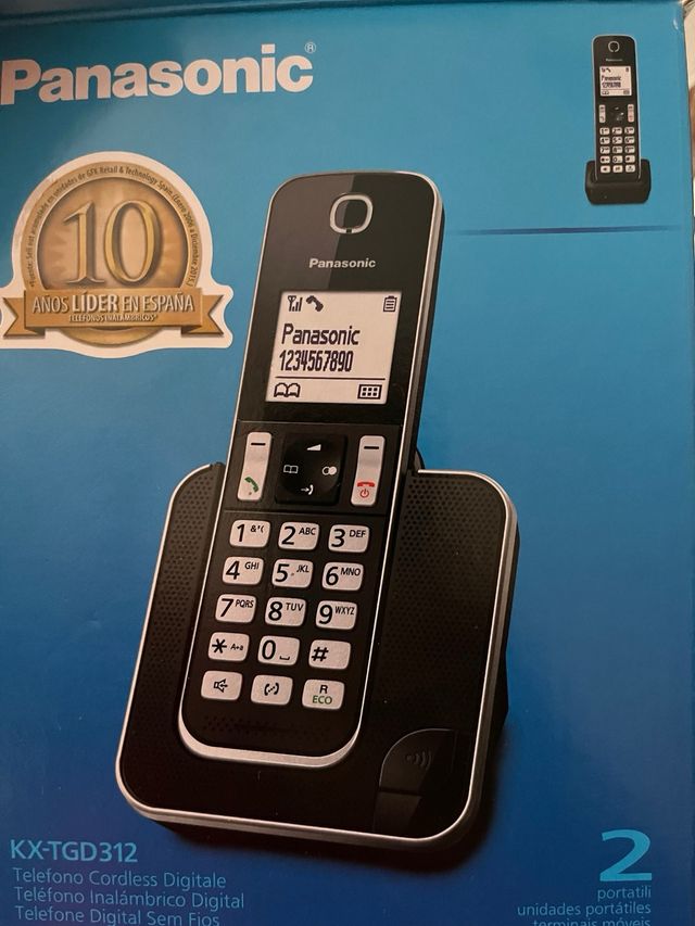 Panasonic KX-TGD312 Teléfono inalámbrico