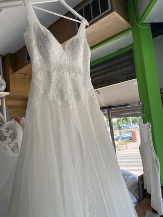 Vestido novia blanco roto - Pronovias