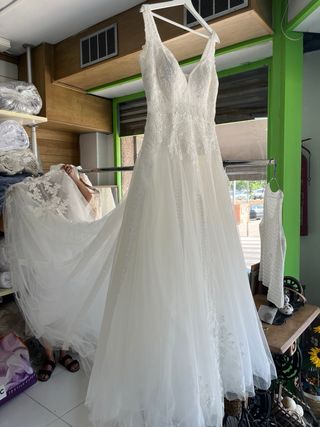 Vestido novia blanco roto - Pronovias
