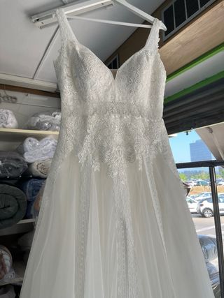 Vestido novia blanco roto - Pronovias