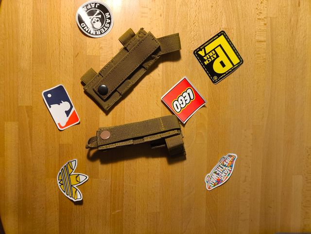 2 tasche Tattiche tan