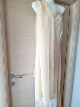 Abito lungo beige cerimonia DREAM