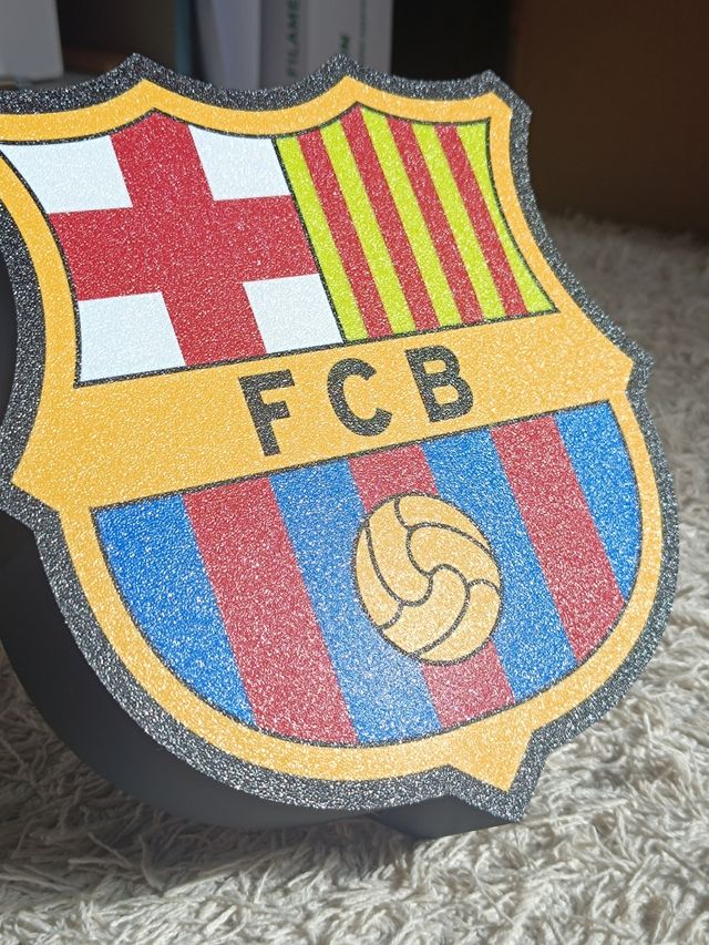 Lámpara escudo FC Barcelona