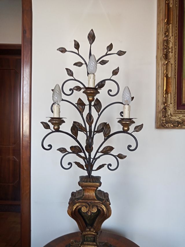 Lampada 3 Luci Stile Toscano