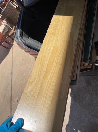 Tarima flotante - Suelo laminado usado
