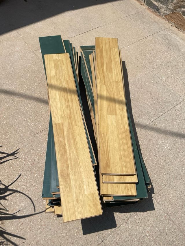 Tarima flotante - Suelo laminado usado