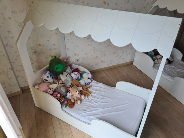 Cama casita Montessori infantil Bainba