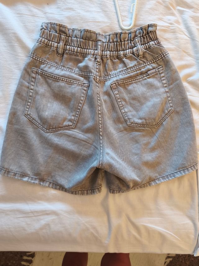 Shorts grises PULL&BEAR - Talla S