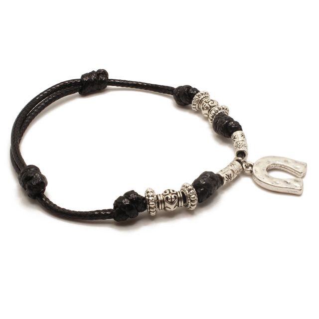 Pulsera Herradura Negra - Unisex