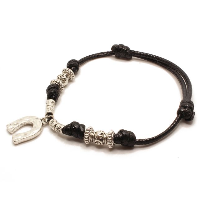Pulsera Herradura Negra - Unisex