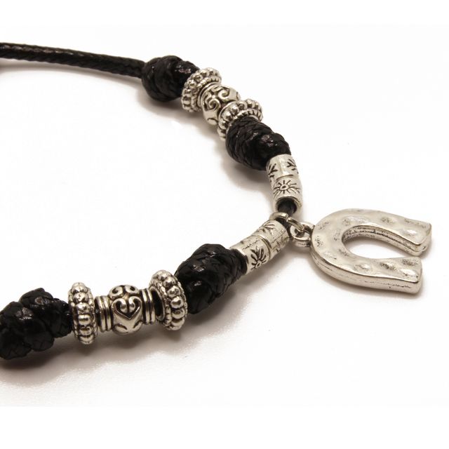Pulsera Herradura Negra - Unisex