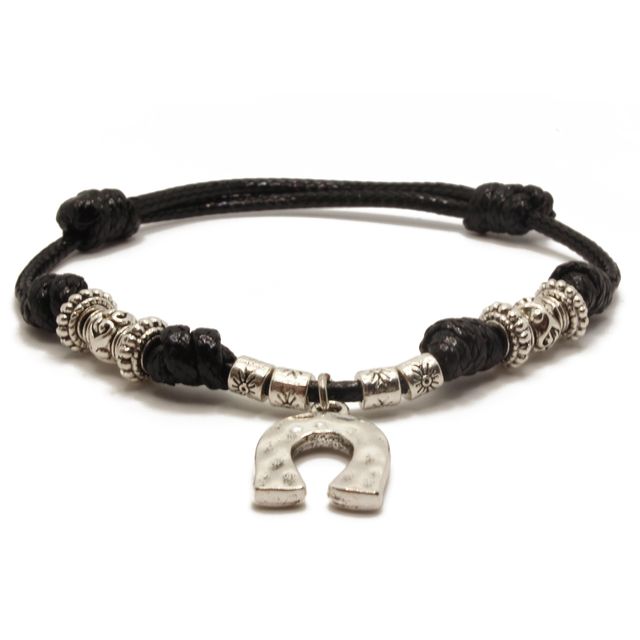 Pulsera Herradura Negra - Unisex