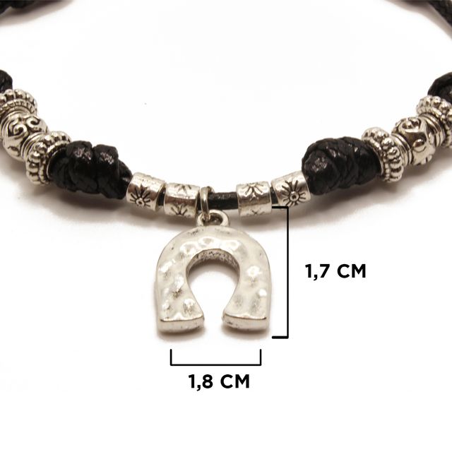 Pulsera Herradura Negra - Unisex