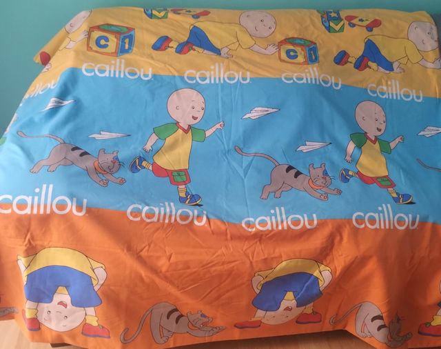 Funda nórdica Caillou: 3 piezas