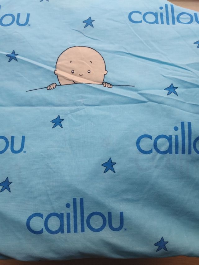 Funda nórdica Caillou: 3 piezas