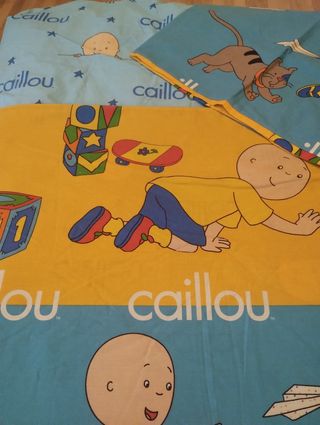 Funda nórdica Caillou: 3 piezas