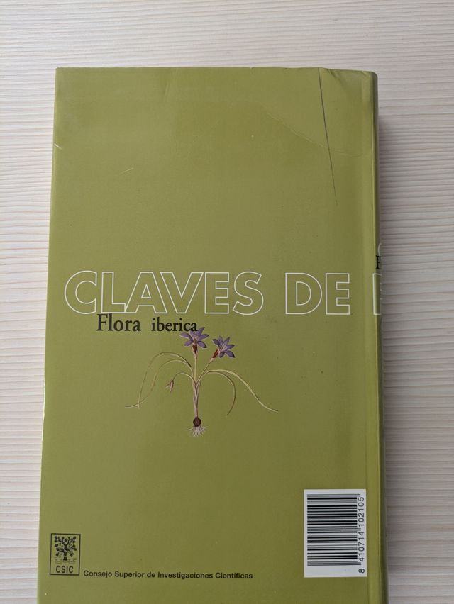 Claves de Flora ibérica. Vol. I. Plantas vascul...