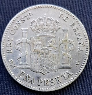 Moneda 1 Peseta España 1901