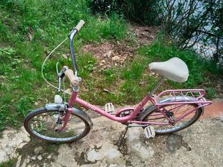 Bicicleta BH paseo vintage rosa