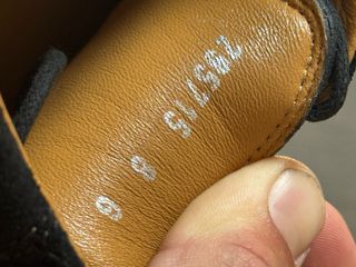 Mocasines Gucci negros de ante talla 42